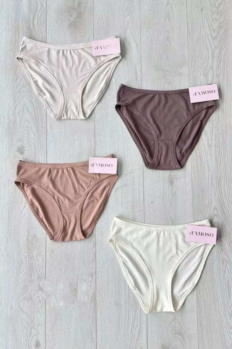 High-cut brief woman's underwear